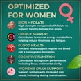 thumbnail image 4 of Wild Fuel Iron Supplement for Women 35 mg + Folic Acid 400 Mcg – Iron Deficiency & Anemia Support – 60 Vegan Tablets, 4 of 8