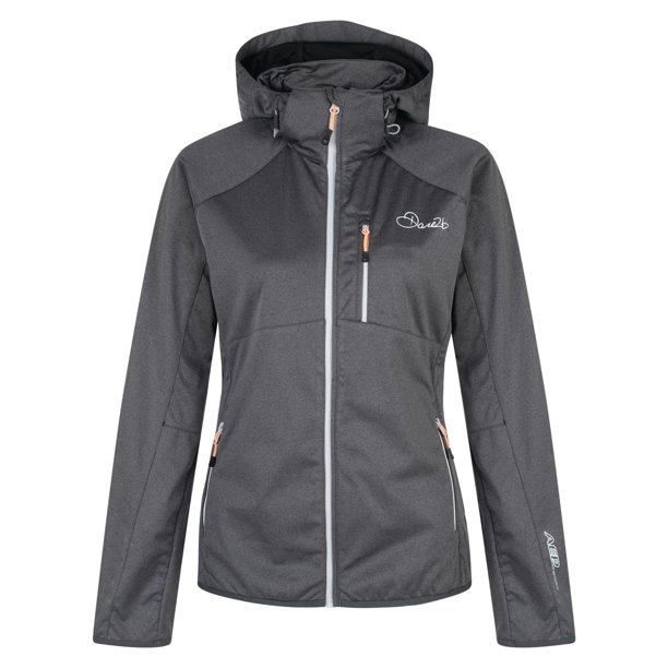 Dare2B - Chaqueta softshell modelo Tractile para chica/mujer (Gris Carbón) Dare 2b UTRG3437_charcoalgrey