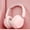 Pink, variant on Oggfader Wireless Headphones Bluetooth 5.3 Headset With Low Latency Panoramic Sound Effect Folding For Long Battery Life Wireless Earphones Black