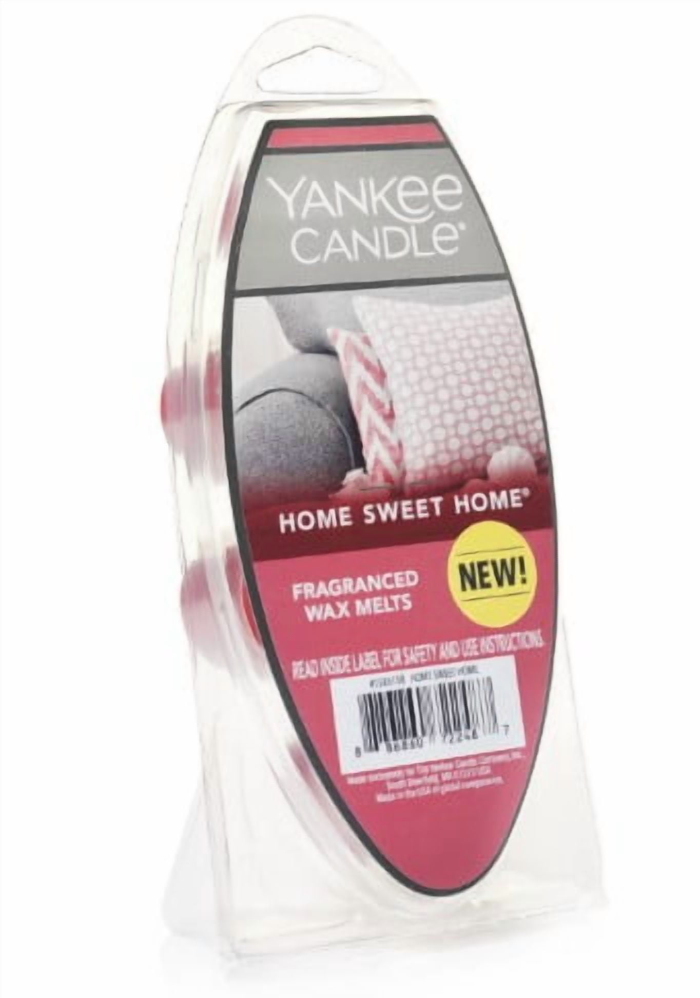 Yankee Candle Wax Melts Pack of 2 - Home Sweet Home and Clean Cotton