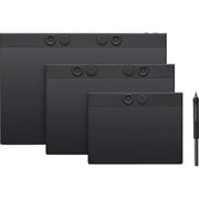 جهاز لوحي للرسم الكبير Wacom PTK870K0A Intuos Pro مع قلم Wacom Pro 3، أسود