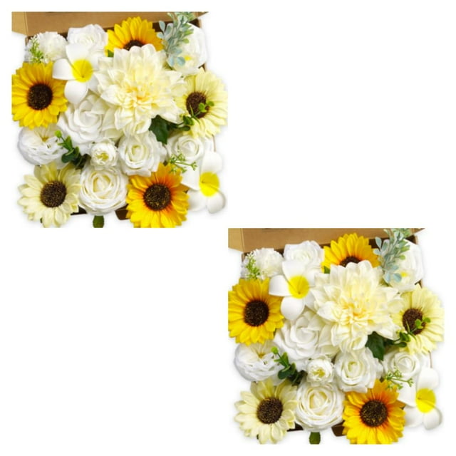 Wweixi Whimsical Blooms Low Maintenance Artificial Flower Collection Realistic 23new style LH001 2Set