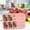 Pink, variant on 3D Bear Ice Cube Mold, Large Ice Cube Tray with Lid for Cocktail Whiskey Bourbon, Teddy Bear Ice Cube Trays for Freezer Fun Shape, Big Ice Molds Cute Candies Chocolate Mold, Yellow