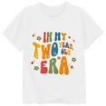 thumbnail image 3 of Tiijoy Big Girls Birthday T-Shirt Cute Letter Print Short Sleeve T Shirt, Sizes 10-11, 3 of 3