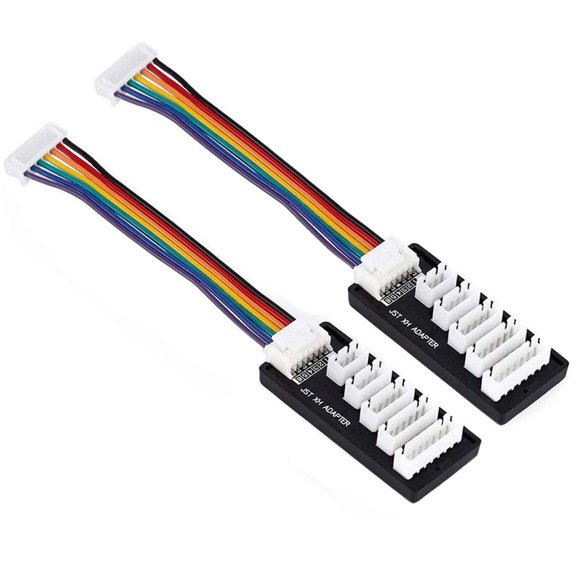 ShareGoo 2 Pack JST-XH 2S-6S 3S Balance Charger Extend Expansion Board Adapter Converter for RC Car Truck Lipo Battery Charging