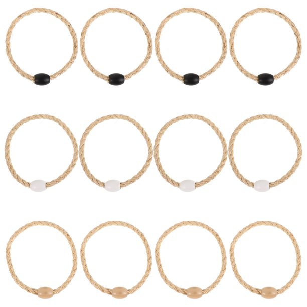 Juego de 12 anillos de jardín, juego de carnaval, bloques de lanzamiento de anillos, cuerda de lanzamiento de anillos, juego para niños y adultos, juguetes de lanzamiento de anillos para exteriores