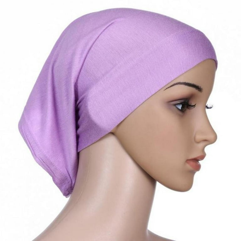 Under Scarf Hijab Plain Ninja Cap Bonnet Islamic Abaya Neck Cover Muslim Women E - Foto 7