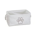 thumbnail image 1 of Beige Foldable Fabric Storage Basket Collapsible Cloth Bin With Handles For Home Organization Laundry Toys, 1 of 7