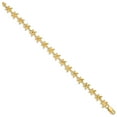 thumbnail image 6 of 14K Yellow Gold Starfish Bracelet, 6 of 7