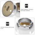 thumbnail image 3 of FUTUREORYY 10Ud Soportes De Barra Para Closet Uso Doméstico Acero Inoxidable Color Plata, 3 of 6