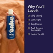 Hello Cake Premium Water-Based Lube, Unflavored Personal Lubricant for Men and Women, 8 fl oz
