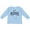AE-Light Blue, variant on It's Home- State of Nevada Outline Distressed Text Boys or Girls Long Sleeve Toddler T-Shirt