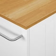 thumbnail image 5 of Crosley Furniture Stella Kitchen Cart In White, 5 of 20