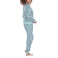 thumbnail image 3 of Honeydew Women's Super Soft Fleece Lounge Set (Prickly Pear, Medium), 3 of 4