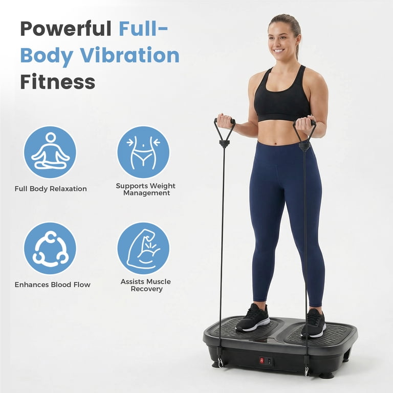 Gianna Vibration Plate Exercise Machine, Whole Body Fitness