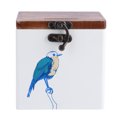 thumbnail image 1 of XYCCA Bluebird Wooden Moneybox Cash Bank Coin Saving Money Storage Boxes Wood Container（Bird）-082201, 1 of 5