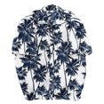 thumbnail image 1 of Sonducket Camisetas de manga corta informales con estampado geométrico para hombre, ropa holgada, camisas hawaianas, vacaciones de un solo pecho Camisetas Beige L, 1 of 5