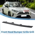thumbnail image 2 of No.531240R040 Front Grille Trim Grill Lower Hood Bumper Grille Grill for Toyota RAV4 19-22 1 Pcs Black, 2 of 6