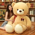 thumbnail image 1 of Oso de peluche gigante grande de 60-100CM, muñeco con relleno de animales suave y enorme, juguete para niños, novia, amante, regalo de cumpleaños zhangyuxiang LED, 1 of 2