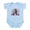 Sky Blue, variant on CafePress - Action Jackson Infant Bodysuit - Baby Light Bodysuit, Size Newborn - 24 Months