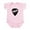 Petal Pink, variant on CafePress - Nashville Guitar Pick Body Suit - Baby Light Bodysuit, Size Newborn - 24 Months