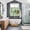Green LightGreen, variant on St. Patrick's Day Kitchen Curtains Window Panels, Lucky Shamrocks Boots Green Leaves Retro Insulated Window Treatment Curtain, Grommet Curtains for Bedroom/Living Room/Bathroom, 2 Piece 27.5"Wx39"L