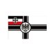 thumbnail image 1 of Bandera de guerra del Imperio alemán DK Reich de 90 x 150 cm, 1 of 4