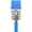 Blue, variant on Cables Direct Online Yellow Cat5e RJ45 Keystone Jack 45 Degree 8P8C 110 Punch-Down 1-Pack