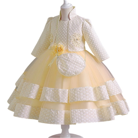 Girls Sleeping Princess Dress Aurora Costume for Halloween Christmas Fancy Birthday Party