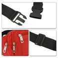 thumbnail image 3 of Unique Bargains 1 Pc Breathable Running Belt Multi-layer Fanny Pack for Sports to Carry Phone Keys Red, 3 of 6