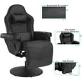 thumbnail image 2 of LVUYOYO Massage Gaming Chair Ergonomic PU Leather High Back Adjustable Seat Width, 2 of 9