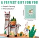 thumbnail image 3 of Alpaca con cactus, tarjeta de Navidad emergente 3D, con sobre para esposa, esposa, esposo, ella, él, niños, niños, novia, felicitaciones de cumpleaños o vou Rojo Verde Cocina, Decoración y Otros, 3 of 5