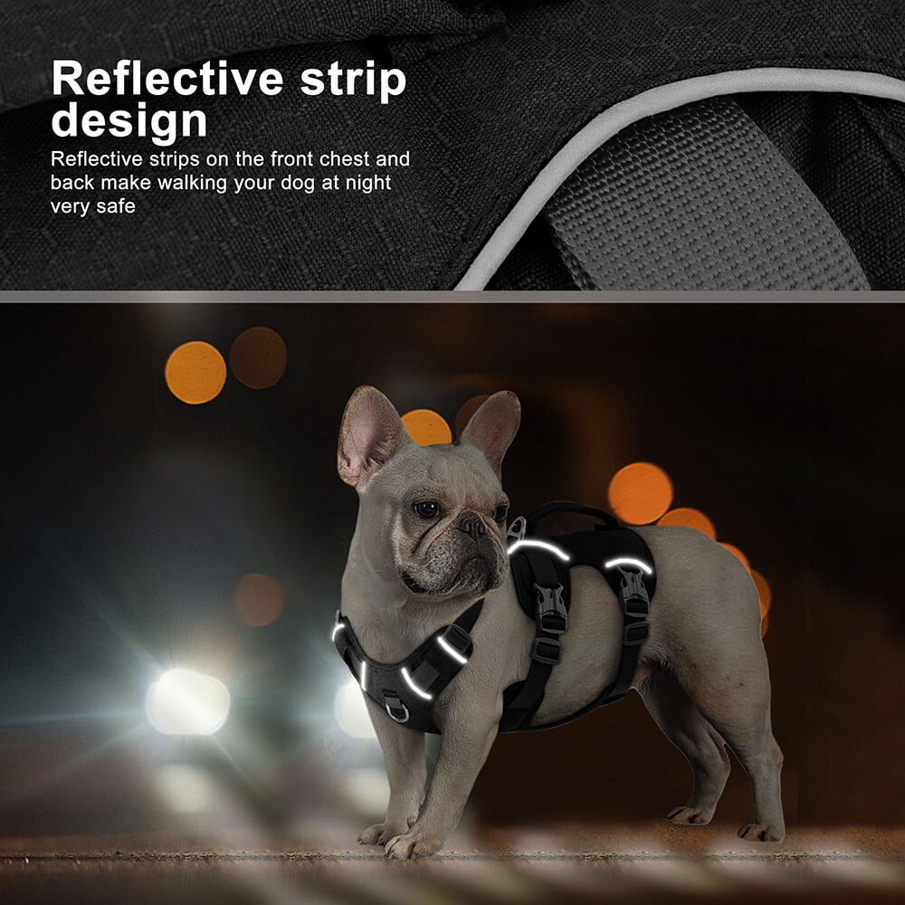 Pet Artist No Pull Dog Harness Escape Proof Reflective Adjustable Sport Vest with Handle