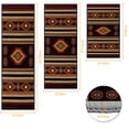 thumbnail image 2 of BlueDreamer Kitchen Rug Set 3 Piece, Non Slip Machine Washable Mats for Home Floor and Living Room, 2 of 11
