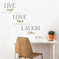 thumbnail image 2 of Vinil Decorativo Lumik Live Love Laugh, 2 of 3