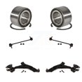 thumbnail image 1 of Transit Auto Front Wheel Bearing Suspension Lower Control Arm with Ball Joint and Sway Bar Stabilizer Link Kit for Car 2013-2019 Ford Escape - Left Right Side (Driver Passenger) K7T-108379, 1 of 10