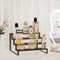 thumbnail image 2 of Wooden Display Riser Stand, Tiered Perfume and Cologne Organizer Stand, 4 Tier Spice Rack Organizer, 2 of 9