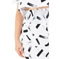 thumbnail image 4 of Set pantalon y blusa Roman Fashion /Tallas Extras, 4340 (Blanco /negro) blanco 40, 4 of 6