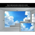 thumbnail image 5 of Blue Sky White Cloud Custom Mural- Natural Scenery Mural, Modern Large Murals For Living Room Bedroom, Blue Sky Murals For Nursery 98.4"W x 68.9"H (Not Peel and Stick), 5 of 6