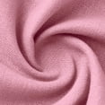 thumbnail image 6 of Miluxas Women's Summer V Neck 3/4 Sleeve Blouse Comfy Linen Blend Loose Fit Casual Tunic Shirts Pink, 6 of 8