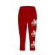 thumbnail image 4 of Pantalones de Ajuste Seco de la Moda de las Mujeres Imprimidas Leggings, Deporte de Yoga Elástico de Poliéster Elástico Respirable, 4 of 5