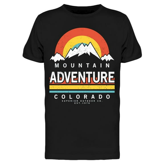Mountain Adventure Colorado Tee Men's -Image by Shutterstock