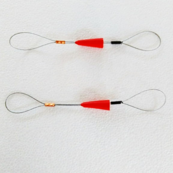 INTBUYING 2pcs Quick Change Grip for Fish Tape Duct Rodder Pulling Wire Fishtape Puller