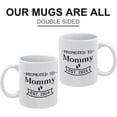 thumbnail image 2 of Promoted To Mommy Est 2024 Ceramic Coffee Mug Funny Coffee Mug | Ceramic Mug | 11 Oz Tea Cup – Unique Gift For Men & Women | White, 2 of 5