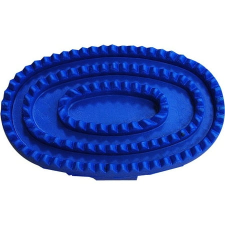 Soft Rubber Curry Comb - Hilason Horse Grooming Junior Soft Rubber Curry Comb