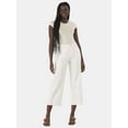 thumbnail image 5 of Time and Tru Women's Cropped Wide Leg Jeans, 26" Inseam, Sizes 2-20, 5 of 5