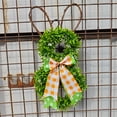 thumbnail image 4 of Billuyoard Elegante guirnalda de conejo de Pascua, exquisita decoración de conejo para la primavera, encantadora para la puerta de entrada Kits de decoración para fiestas, 4 of 6