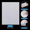 thumbnail image 3 of Uxcell Trace Paper, A4 Translucent Tracing Paper Pad 8" x 12" 93 GSM, White 100 Sheet, 3 of 5