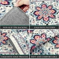 thumbnail image 3 of Kitchen Rug and Mat, Yamaziot Boho Kitchen Rug Set of 3, Non Slip Washable Farmhouse Floor Mat Hallway Runner, Laundry Room Carpet, 3 of 6