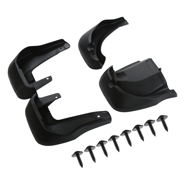 Guardabarros para Coche 4 Piezas Guardabarros de plástico ABS para Coche Guardabarros Delanteros y Traseros Guardabarros Accesorios para Coche de Repuesto para 2012-2016
